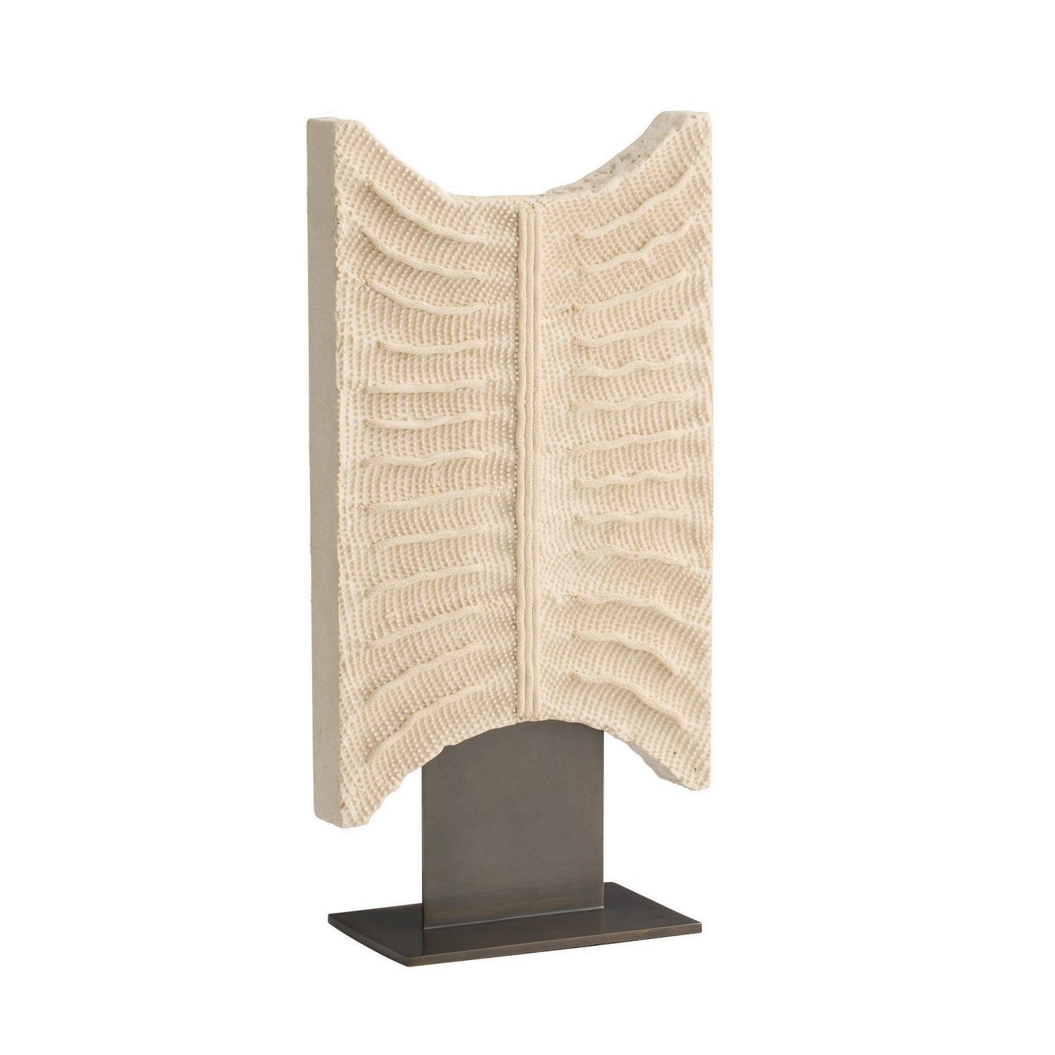 Arteriors - ASC47 - Sculpture - Stèle - Sable/Bronze