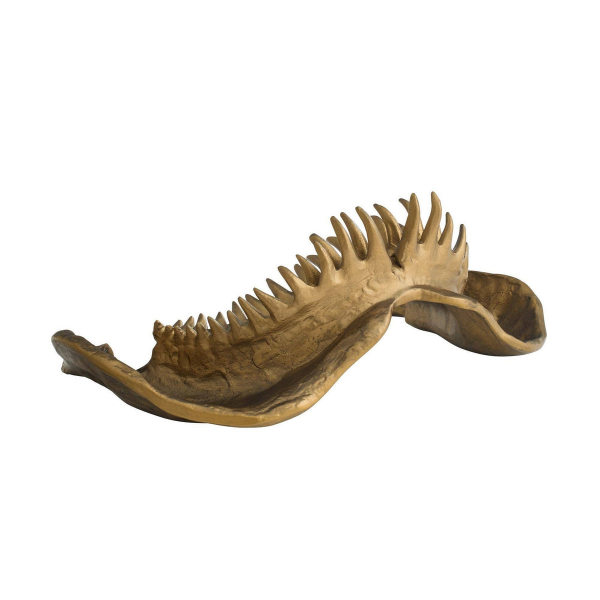 Arteriors - ASI23 - Sculpture - Mako - Laiton antique
