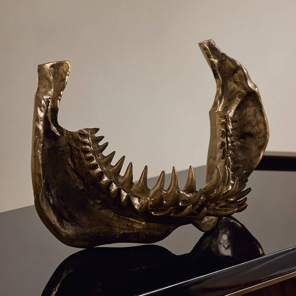 Arteriors - ASI23 - Sculpture - Mako - Laiton antique
