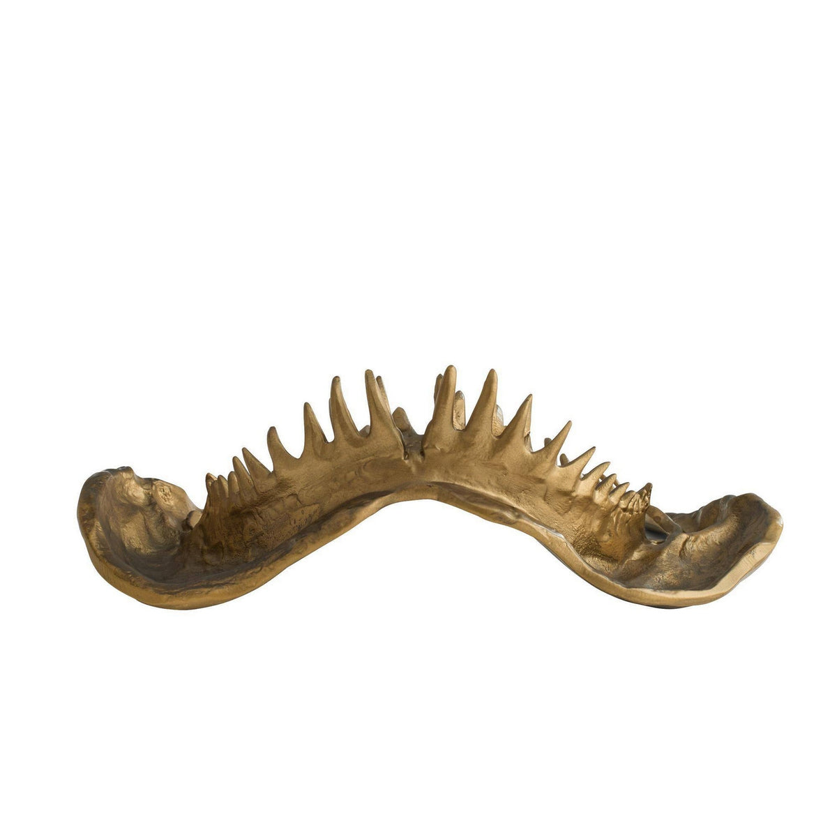 Arteriors - ASI23 - Sculpture - Mako - Laiton antique