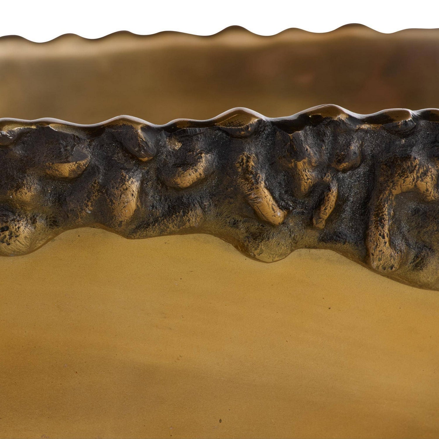 Arteriors - ATI15 - Centre de table - Akène - Laiton antique/Laiton vintage