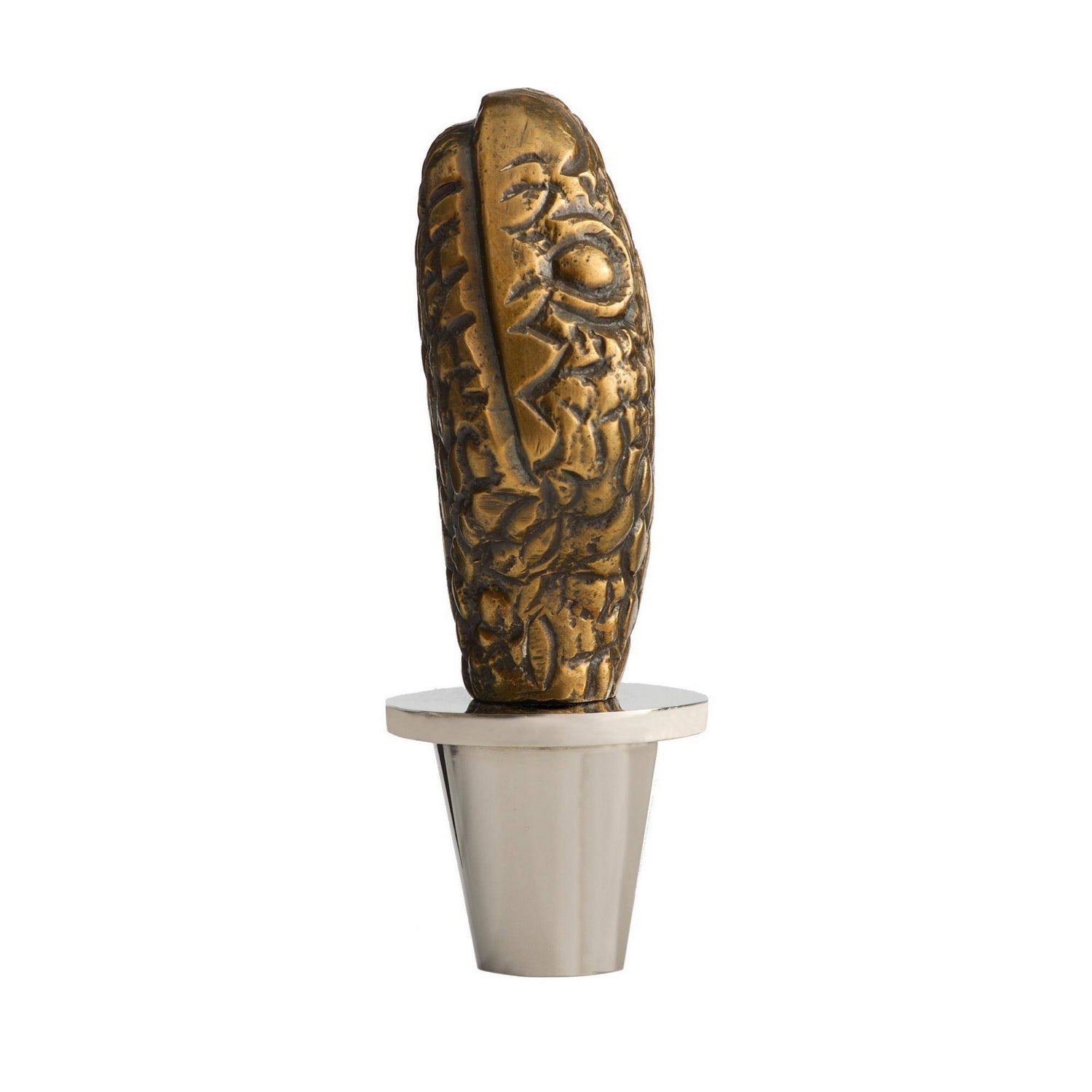Arteriors - ARI28 - Carafes, lot de 2 - Ophis - Laiton antique/Dépoli