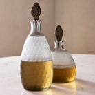 Arteriors - ARI28 - Carafes, lot de 2 - Ophis - Laiton antique/Dépoli