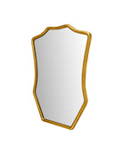 Miroir Aegis de Currey and Company 1000-0181, feuille d'or