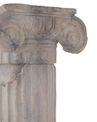 Currey and Company 1200-1087 Colonne phénicienne avec chapiteau en brun rougeâtre antique