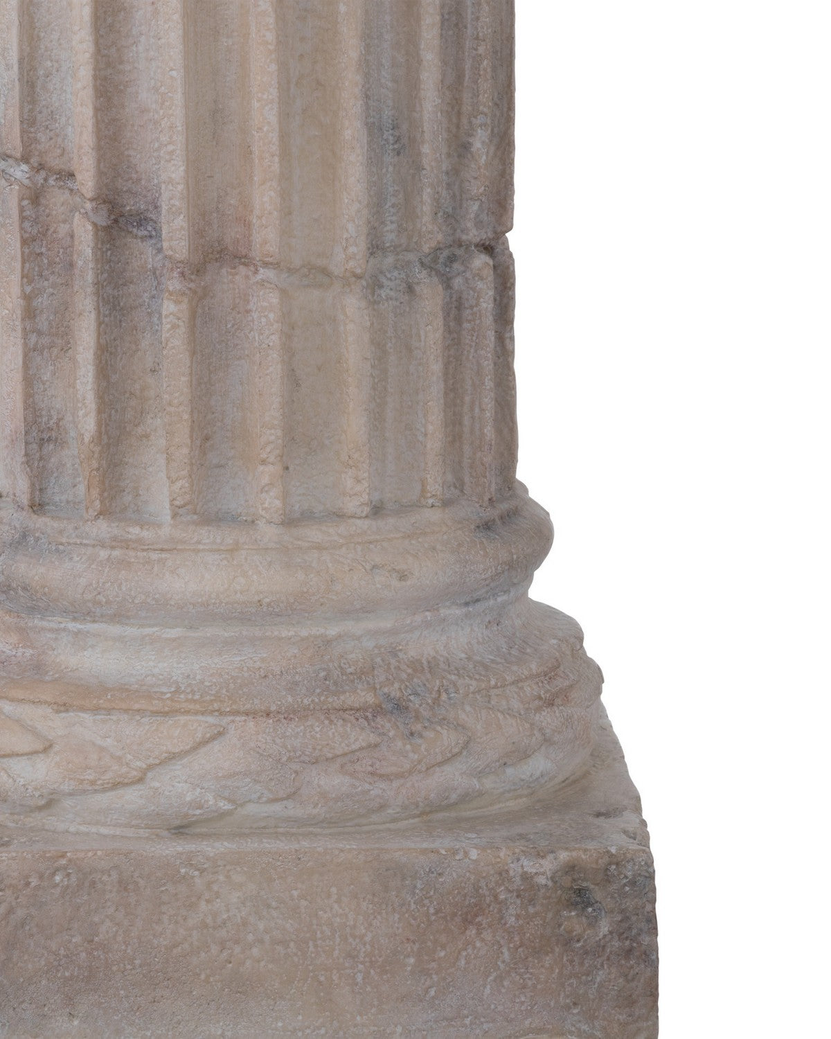 Currey and Company 1200-1088 Colonne phénicienne en brun rougeâtre antique