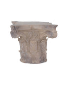 Chapiteau phénicien de Currey and Company (1200-1089) en brun rougeâtre antique