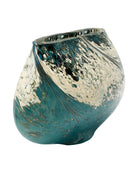 Vase Irida 1200-1119 de Currey and Company, coloris noir/beige/vert
