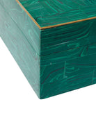 Currey and Company 1200-1122 Coffret Orin de 2 pièces en laiton vert brossé