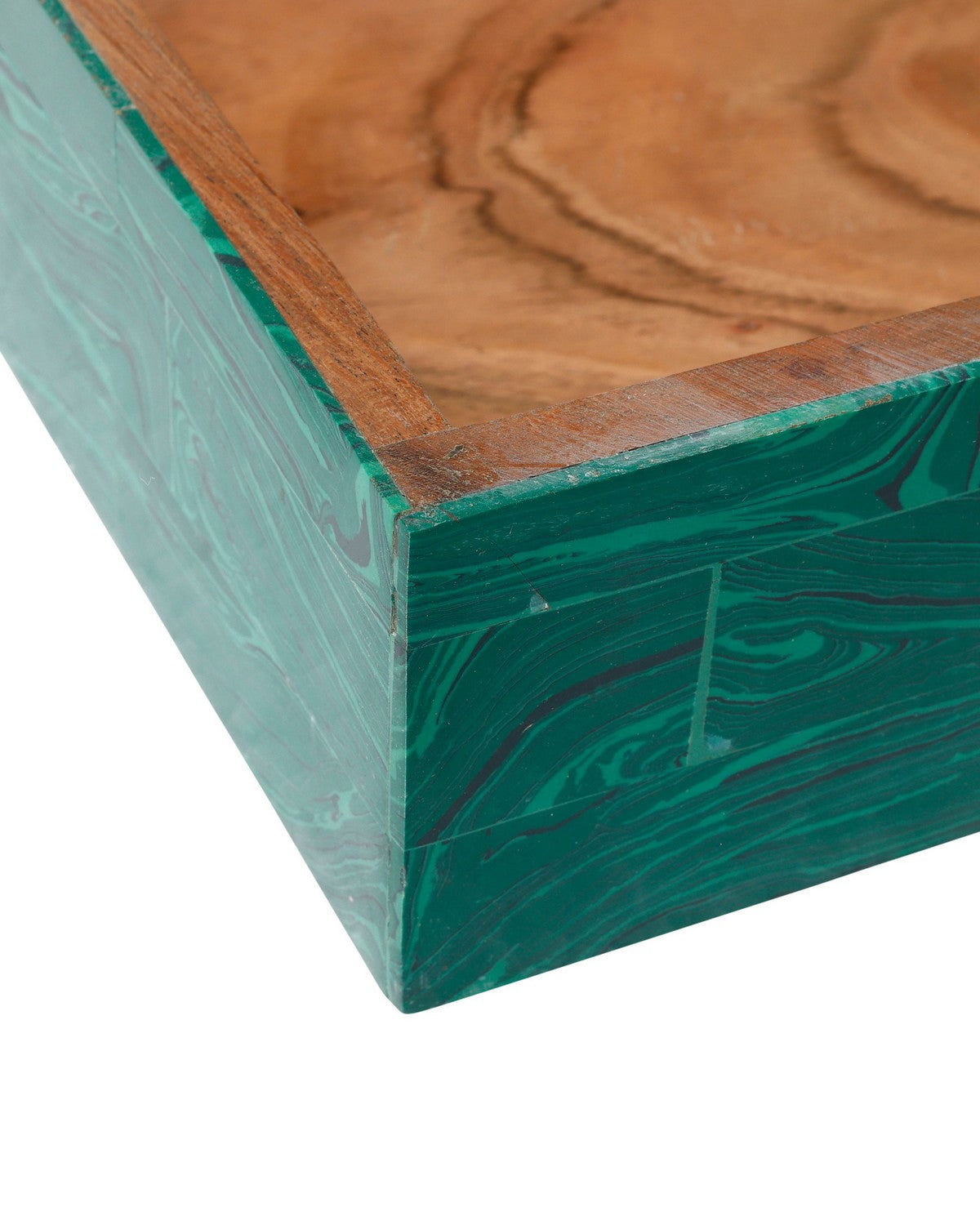 Currey and Company 1200-1122 Coffret Orin de 2 pièces en laiton vert brossé