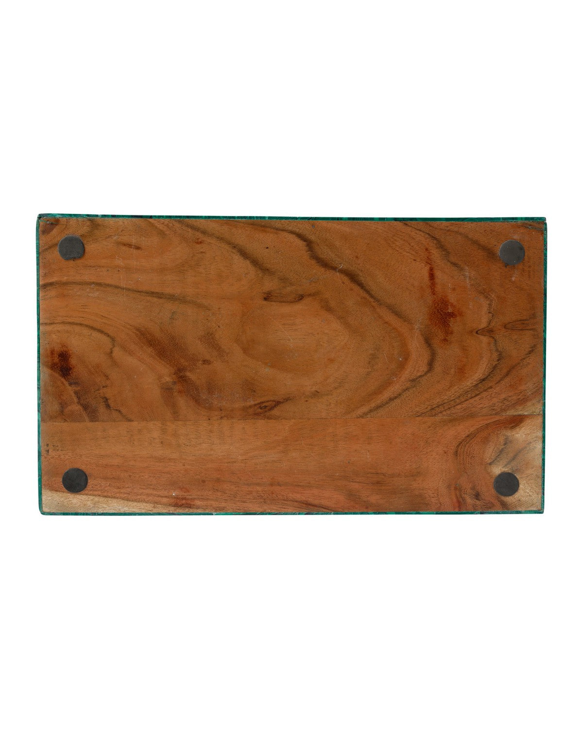 Currey and Company 1200-1122 Coffret Orin de 2 pièces en laiton vert brossé