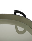 Plateau rond Currey and Company 1200-1146 Cuoio vert/noir