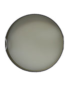 Plateau rond Currey and Company 1200-1146 Cuoio vert/noir