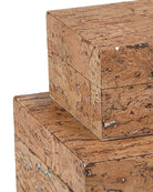 Coffret Comporta 2 pièces Currey and Company 1200-1149, couleur naturelle