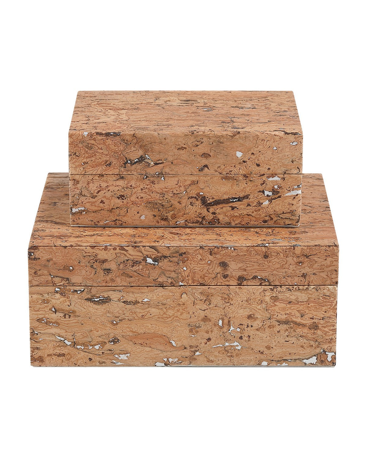 Coffret Comporta 2 pièces Currey and Company 1200-1149, couleur naturelle
