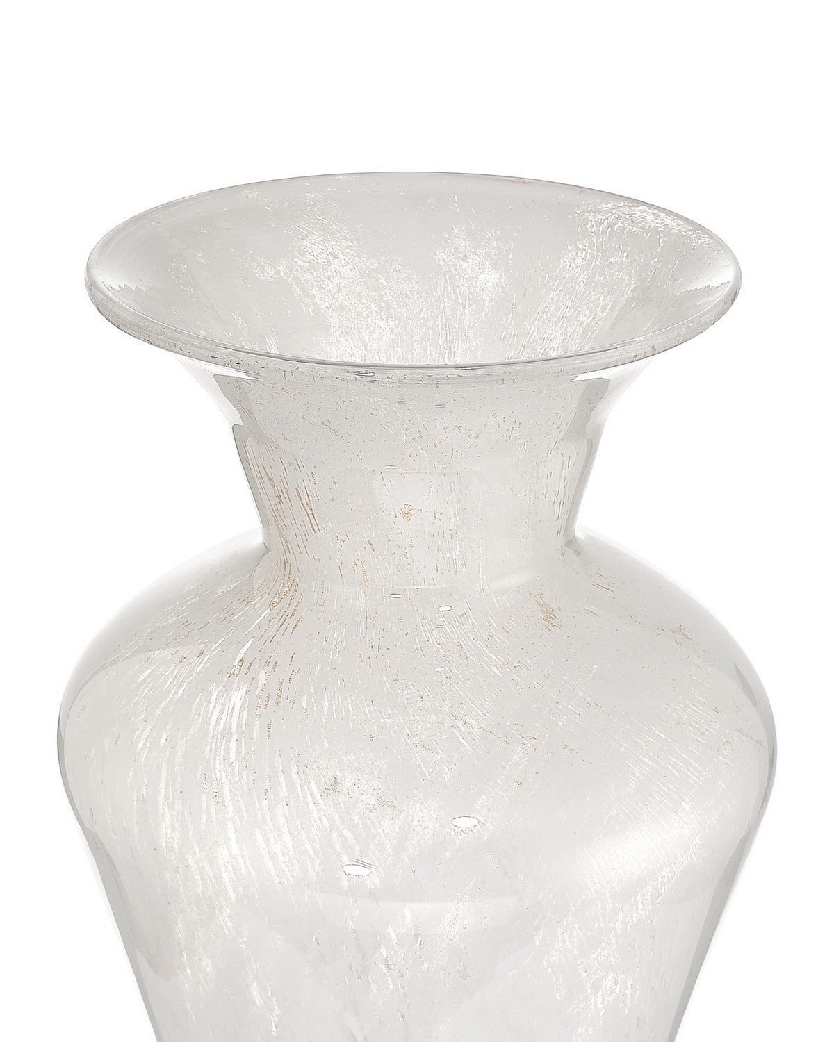 Vase Sovereign de Currey and Company, référence 1200-1157, en blanc vénitien