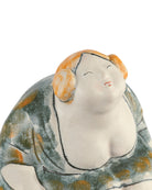 Sculpture Rubina de Currey and Company 1200-1161 en blanc cassé/vert/orange/jaune