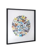Currey and Company 1200-1172 Chroma Décoration murale multicolore
