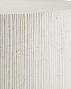 Table basse Ridge Terrazzo de Currey and Company, 2000-0053, coloris ivoire.