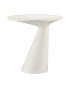 Table d'appoint Pendurado Terrazzo C, Currey and Company 2000-0055, coloris ivoire.