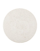 Table d'appoint Pendurado Terrazzo C, Currey and Company 2000-0055, coloris ivoire.
