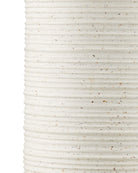 Table d'appoint Cresta Terrazzo de Currey and Company, 2000-0056, en terrazzo ivoire