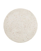 Table d'appoint Cresta Terrazzo de Currey and Company, 2000-0056, en terrazzo ivoire