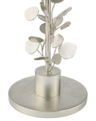 Table d'appoint Lunaria de Currey and Company 4000-0260, finition argent antique/naturel