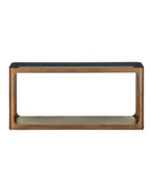 Table console Scaffale Currey and Company 4000-0262 en coloris Smoke Gold/Smoke