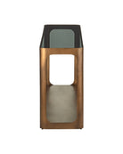 Table console Scaffale Currey and Company 4000-0262 en coloris Smoke Gold/Smoke