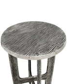 Currey and Company 4000-0265 Structure Accent Table in Antique Nickel