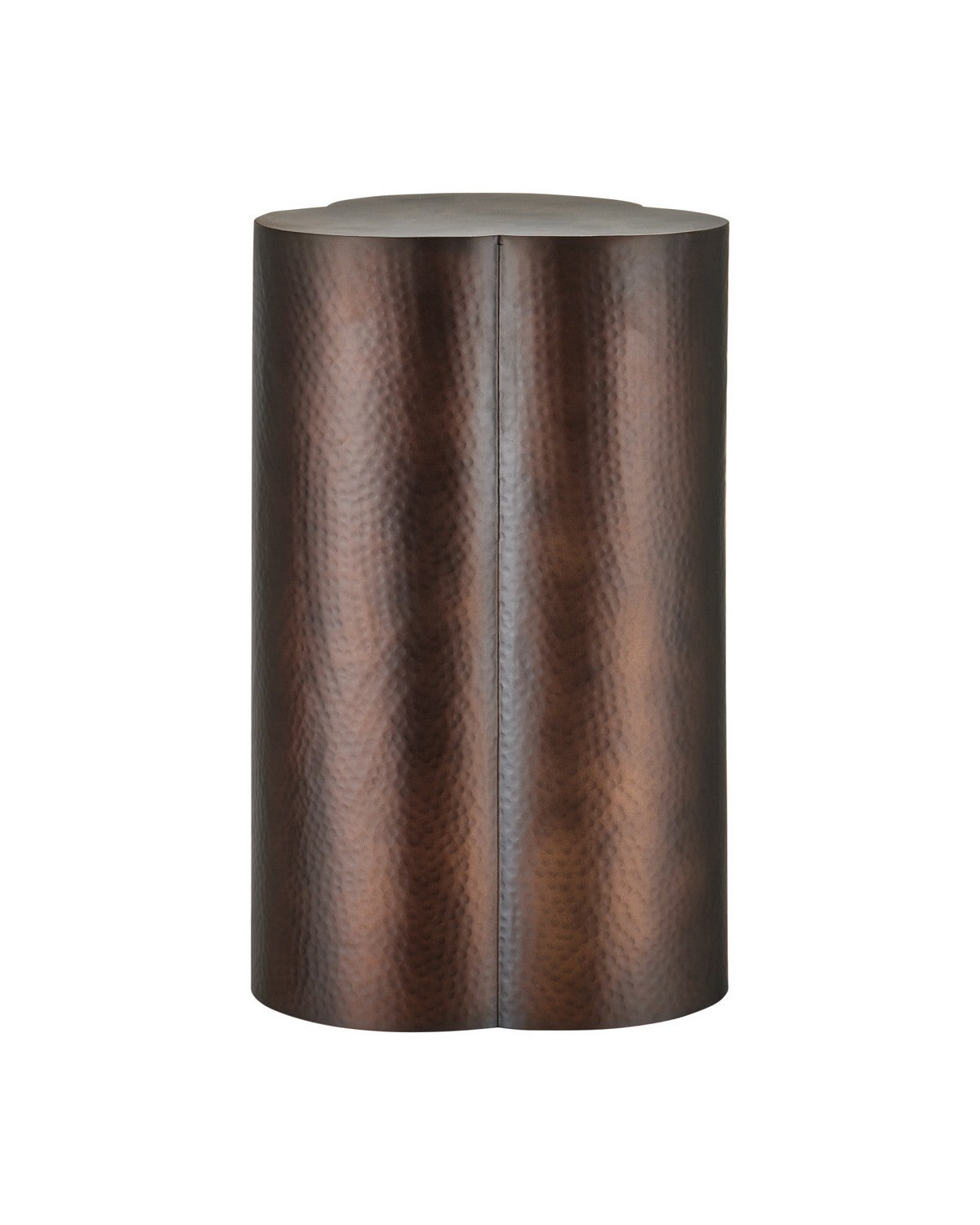 Table d'appoint Trebol 4000-0272 de Currey and Company, en bronze
