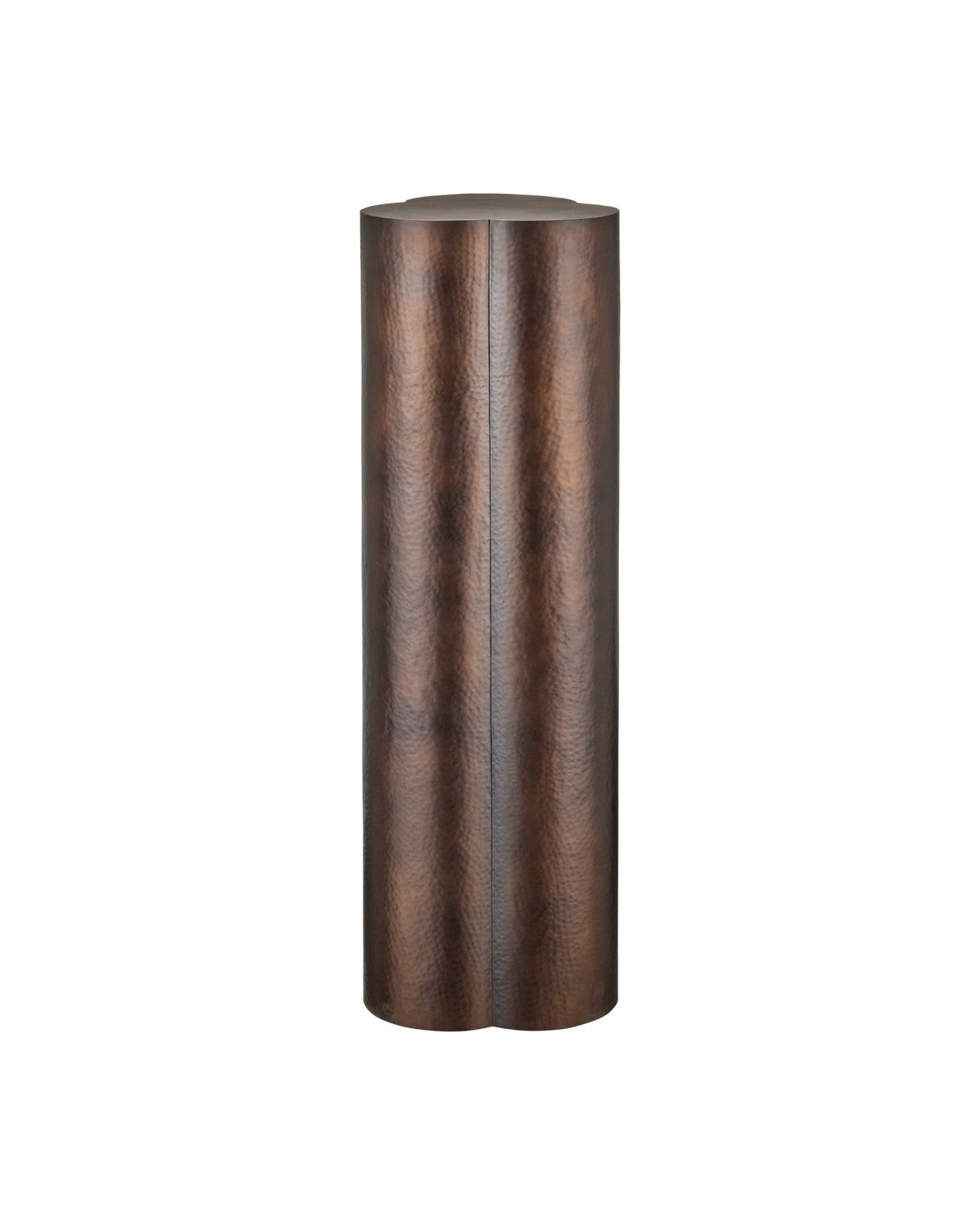 Socle de trèfle en bronze, Currey and Company 4000-0273