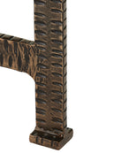 Table d'appoint Currey and Company 4000-0275 Ampleur en bronze rustique/naturel