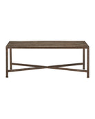 Table basse Ampleur Currey and Company 4000-0276 en bronze rustique/naturel