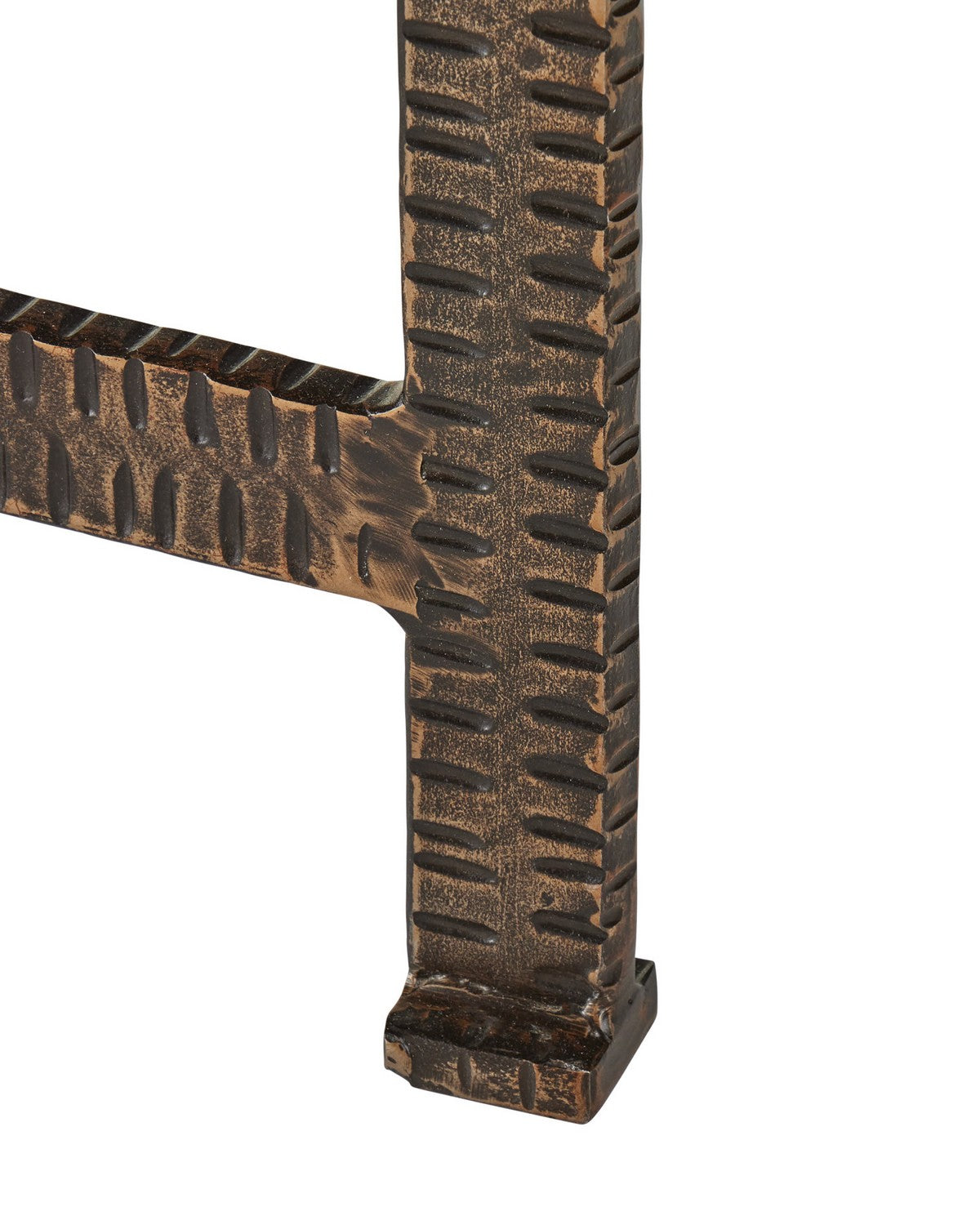 Table basse Ampleur Currey and Company 4000-0276 en bronze rustique/naturel
