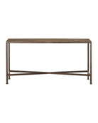 Table console Ampleur Currey and Company 4000-0277 en bronze rustique/naturel