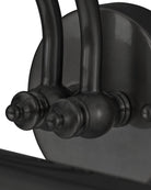 Applique murale Currey and Company 5400-0003 Parsifal, noir mat