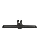 Applique murale Currey and Company 5400-0003 Parsifal, noir mat