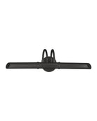 Applique murale Currey and Company 5400-0003 Parsifal, noir mat