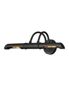Applique murale Currey and Company 5400-0003 Parsifal, noir mat