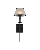 Currey and Company 5500-0065 Ronaldo Outdoor Murale en noir mat/dépoli