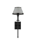 Currey and Company 5500-0065 Ronaldo Outdoor Murale en noir mat/dépoli