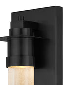 Currey and Company 5500-0068 Provence Outdoor Murale en noir mat/transparent
