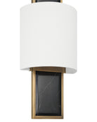 Currey and Company 5900-0062 Lowesdale Murale en noir/laiton