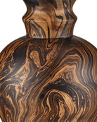 Currey and Company 6000-1088 Carterton Table Lamp in Marbleized Brown
