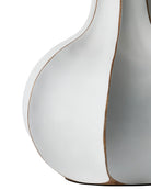Currey and Company 6000-1090 Bonbori Table Lamp in White