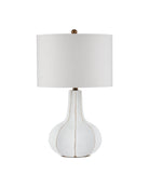 Currey and Company 6000-1090 Bonbori Table Lamp in White