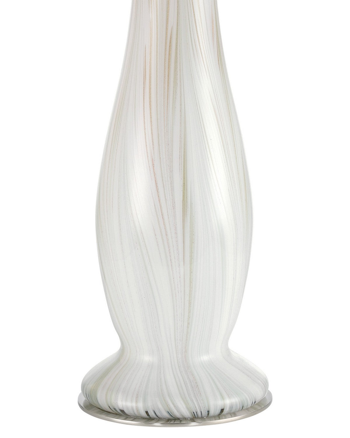 Currey and Company 6000-1102 Pennsylvanie Lampe de table Gris clair/blanc cassé