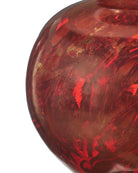 Currey and Company 6000-1106 Lutz Lampe de table en rouge foncé/or